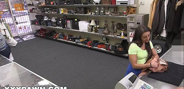  XXXPAWN - Lilly Hall Sells Her Ass At Pawn Shop To Get Her Car Back